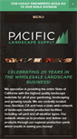 Mobile Screenshot of pacificlandscapesupply.com